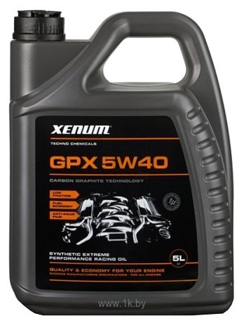 Фотографии Xenum GPX 5W-40 5л