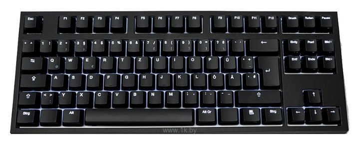 Фотографии WASD Keyboards CODE 88-Key Swedish Mechanical Keyboard Cherry MX Clear black USB