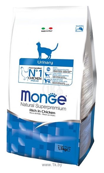 Фотографии Monge (1.5 кг) Cat Urinary – для профилактики МКБ у кошек