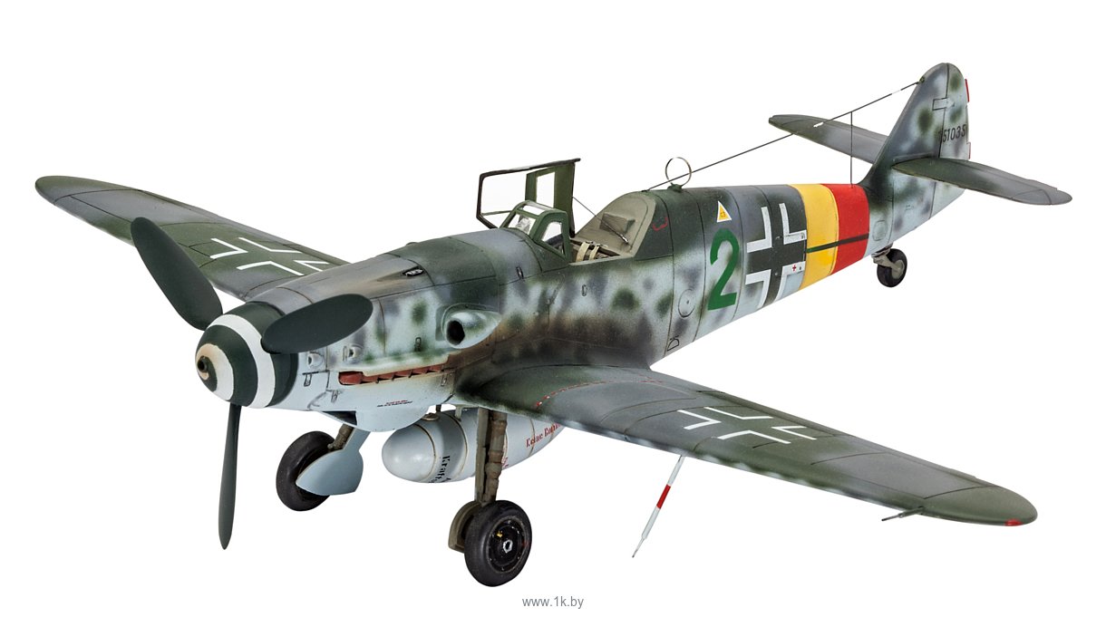 Фотографии Revell 03958 Немецкий истребитель Messerschmitt Bf109 G-10