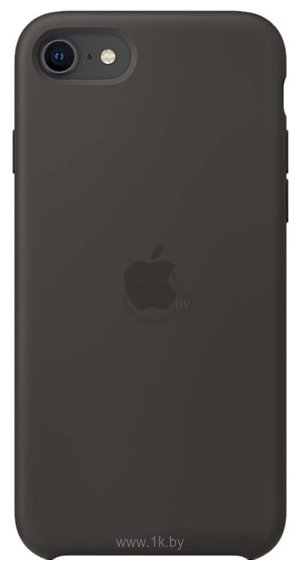 Фотографии Apple Silicone Case для iPhone SE (черный)