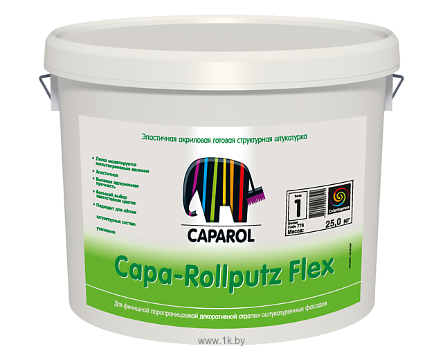 Фотографии Caparol Capa-Rollputz Flex База 3 (25 кг)