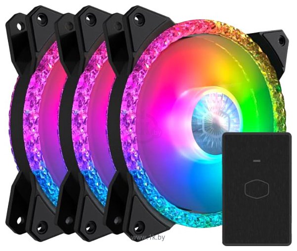 Фотографии Cooler Master MasterFan MF120 Prismatic 3in1 MFY-B2DN-203PA-R1