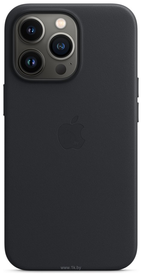 Фотографии Apple MagSafe Leather Case для iPhone 13 Pro (темная ночь)
