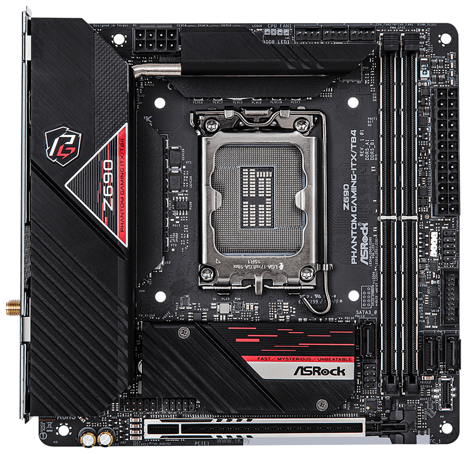 Фотографии ASRock Z690 Phantom Gaming-ITX/TB4