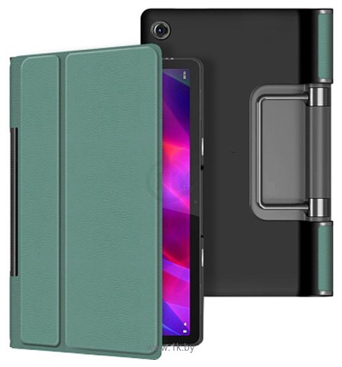 Фотографии JFK Smart Case для Lenovo Yoga Tab 11 (темно-зеленый)