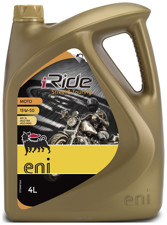 Фотографии Eni i-Ride Moto 15W-50 4л