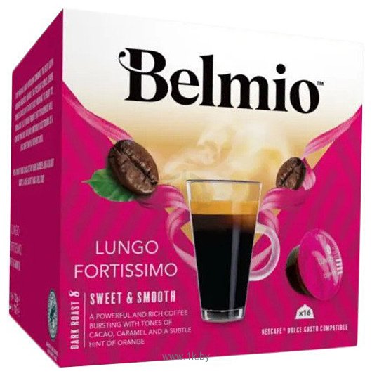 Фотографии Belmio Lungo Fortissimo Dolce Gusto 16 шт Фотографии Belmio Lungo Fortissimo Dolce Gusto 16 шт