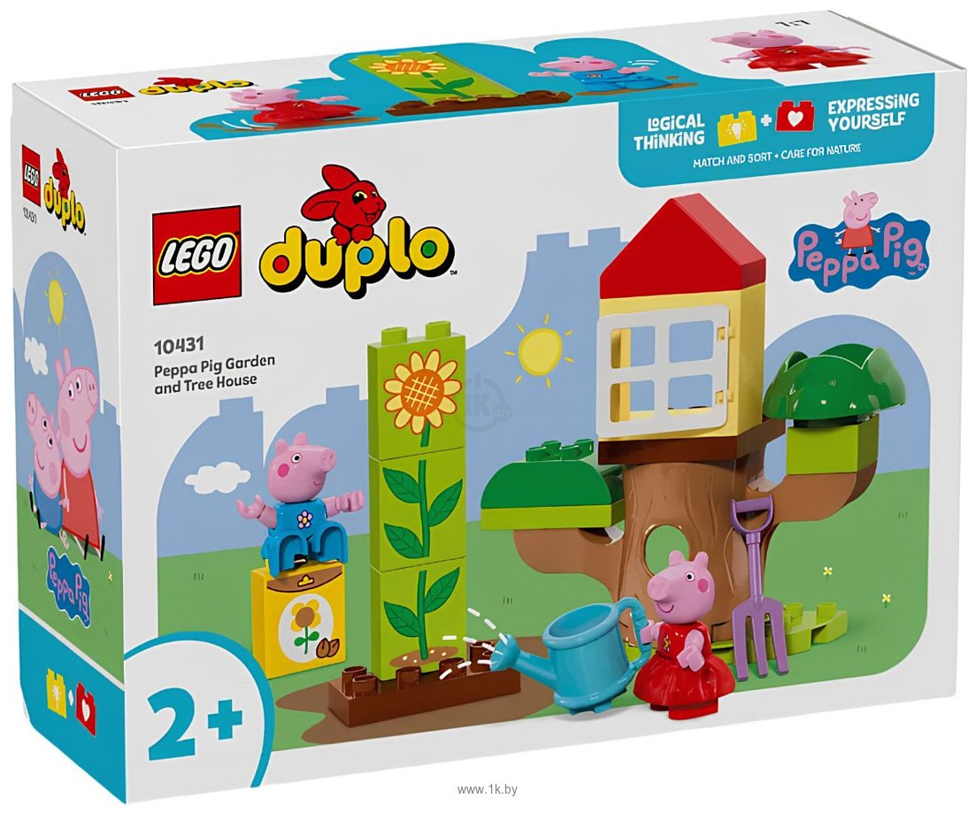 Фотографии LEGO Duplo 10431 Сад и домик на дереве Свинки Пеппы