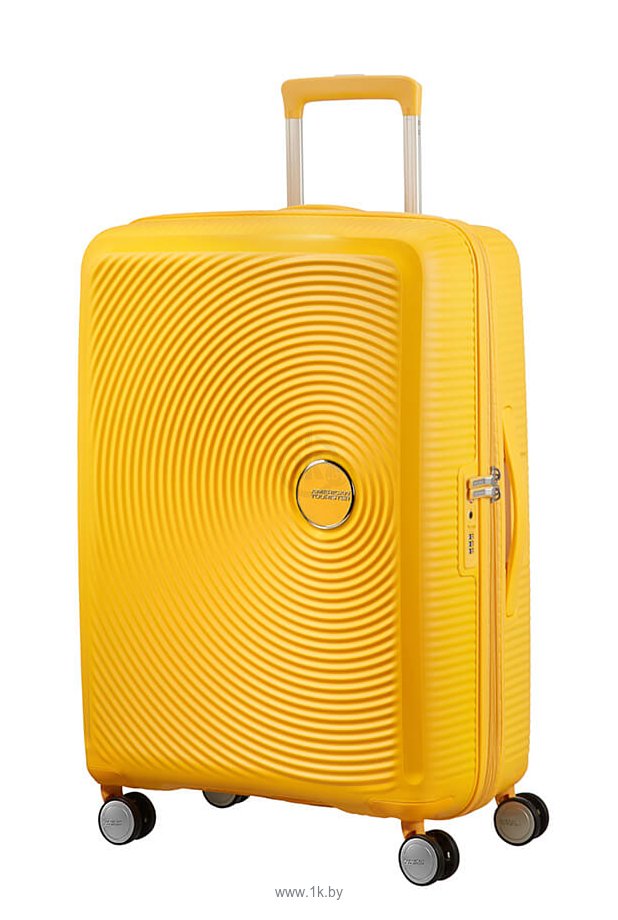 Фотографии American Tourister SoundBox Golden Yellow 67 см
