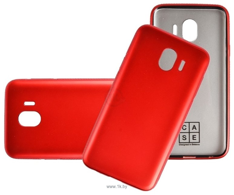 Фотографии Case Deep Matte v.2 для Samsung Galaxy J4 (красный)