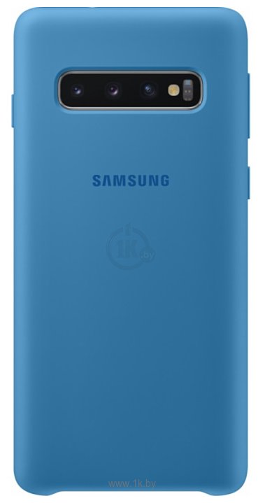 Фотографии Samsung Silicone Cover для Samsung Galaxy S10 (синий)