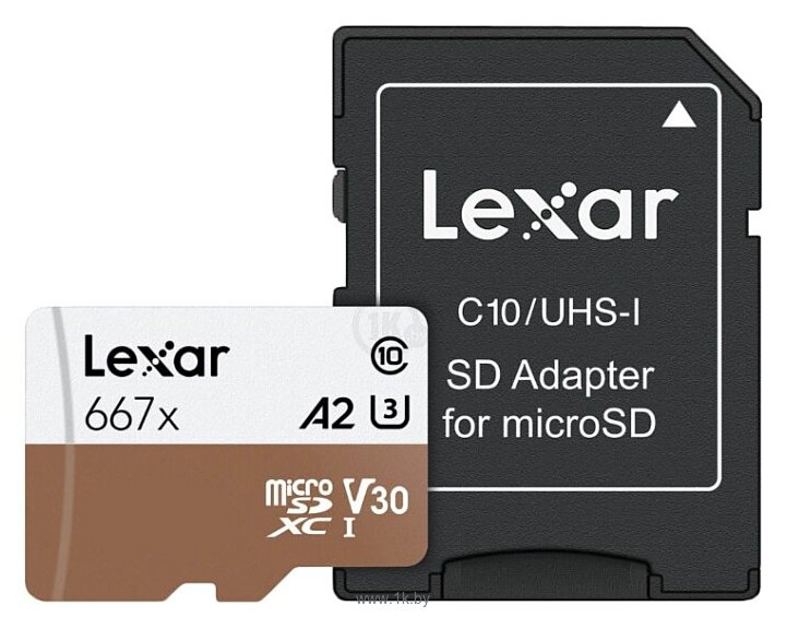 Фотографии Lexar LSDMI128B667A microSDXC 128GB + адаптер