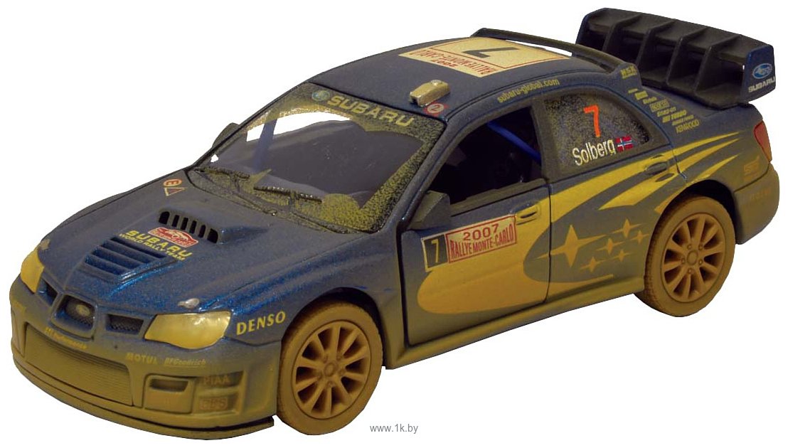 Фотографии Kinsmart Subaru Impreza WRC 2007 Muddy KT5328WY (в ассортименте)