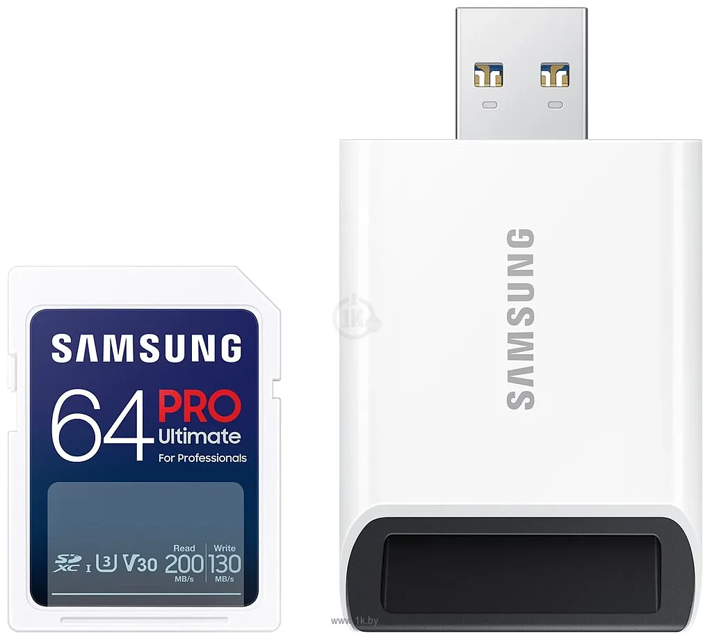Фотографии Samsung PRO Ultimate SDXC 64GB (с кардридером) Фотографии Samsung PRO Ultimate SDXC 64GB (с кардридером)