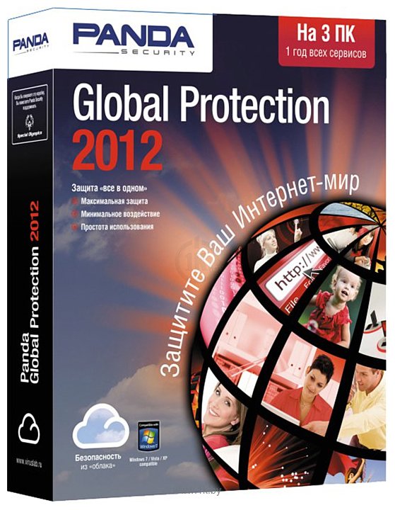 Фотографии Panda Global Protection 2012 (3 ПК, 6 месяцев) J6GP12ESD