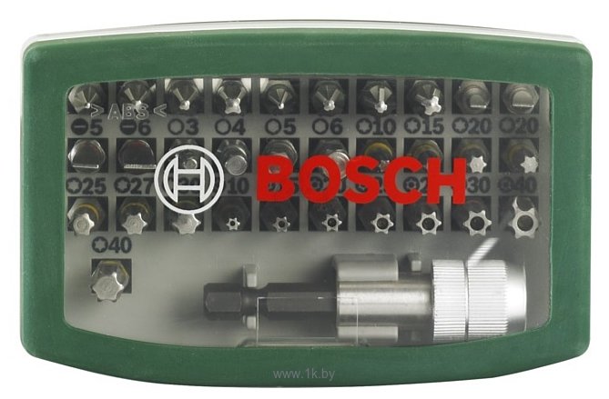 Фотографии Bosch 2607017063 32 предмета