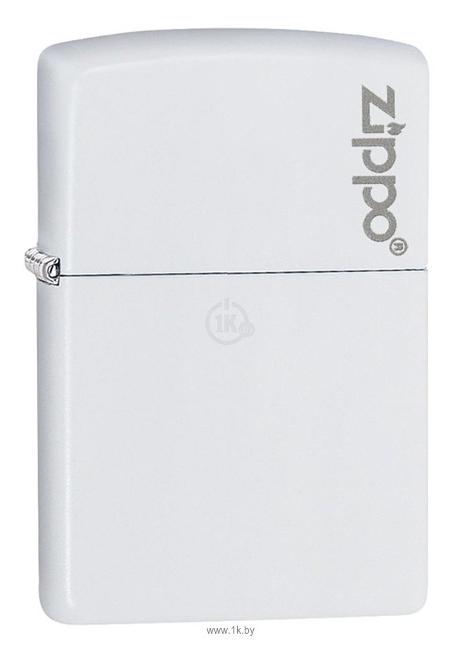 Фотографии Zippo White Matte with Zippo Logo (214ZL-000021)