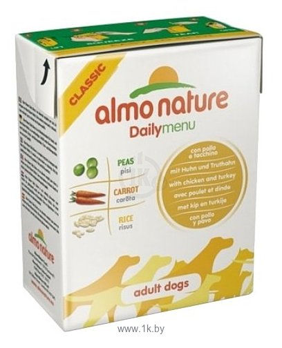Фотографии Almo Nature (0.375 кг) 1 шт. DailyMenu Adult Dog Chicken and Turkey