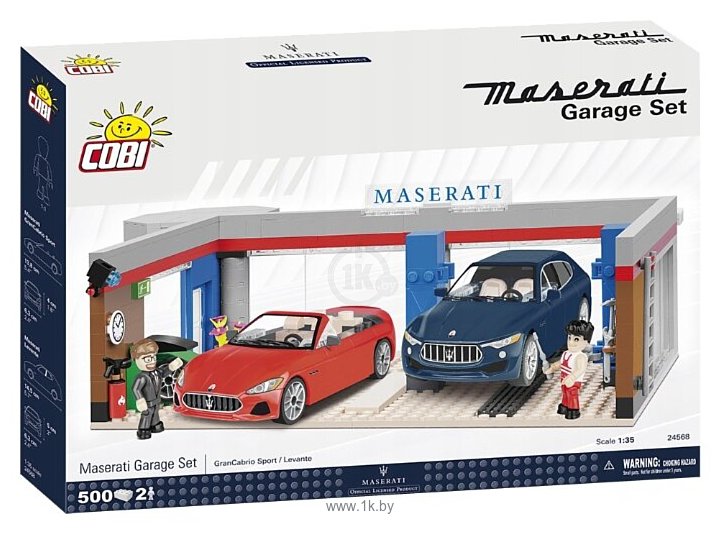 Фотографии Cobi Maserati 24568 Garage Set