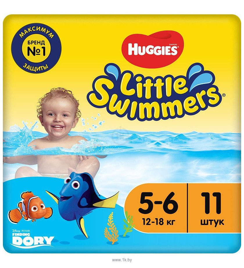 Фотографии Huggies Little Swimmers 5-6 (12-18 кг) 11 шт