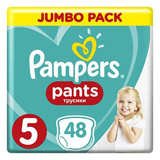 Фотографии Pampers Pants Junior Джамбо Упаковка (12-18 кг) 48 шт