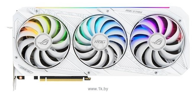 Фотографии ASUS ROG Strix GeForce RTX 3080 V2 OC White Edition (ROG-STRIX-RTX3080-O10G-WHITE-V2)