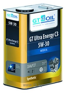 Фотографии GT Oil GT ULTRA ENERGY C3 5W-30 4л