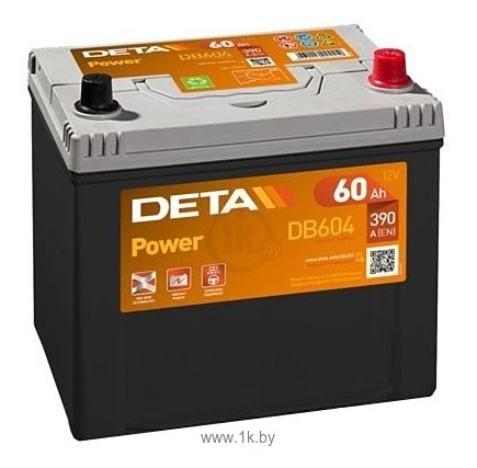 Фотографии DETA Power R (60Ah)