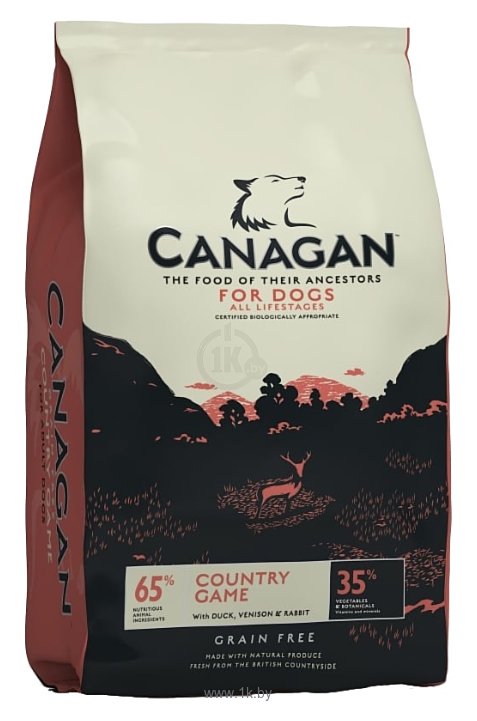 Фотографии Canagan (2 кг) For dogs GF Country Game