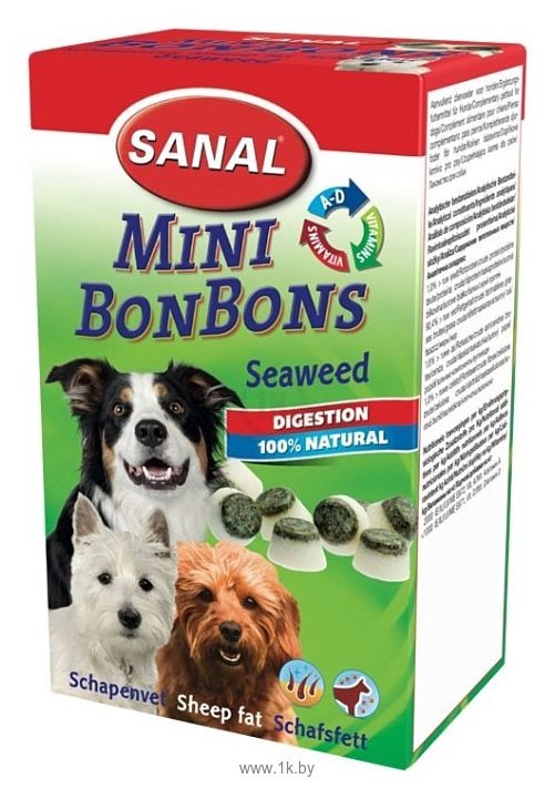 Фотографии Sanal Mini BonBons Seaweed для собак