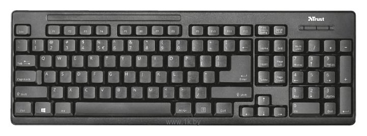 Фотографии Trust Ziva Wireless Keyboard with mouse black USB