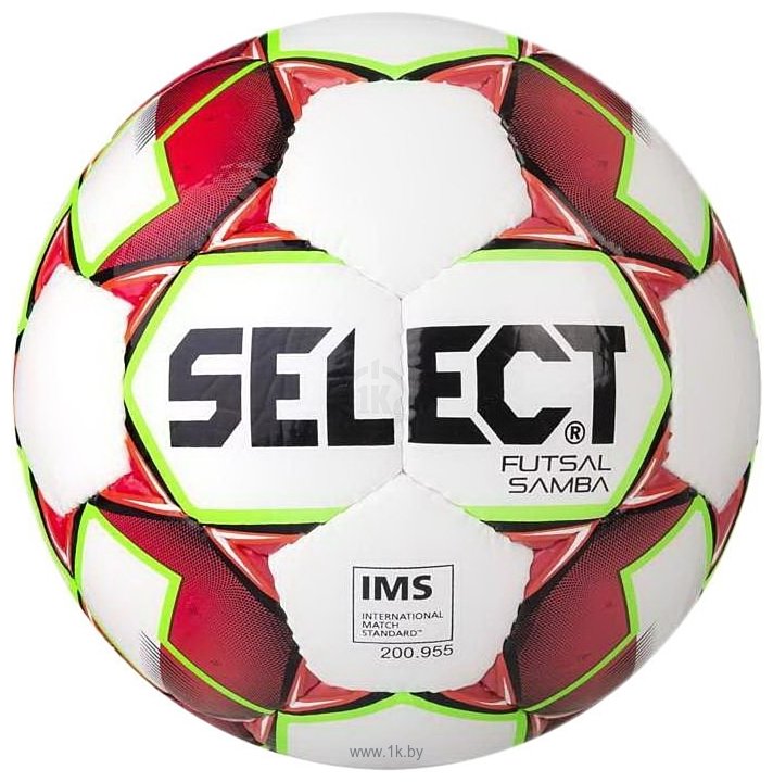 Фотографии Select Futsal Samba IMS (4 размер, белый/красный)