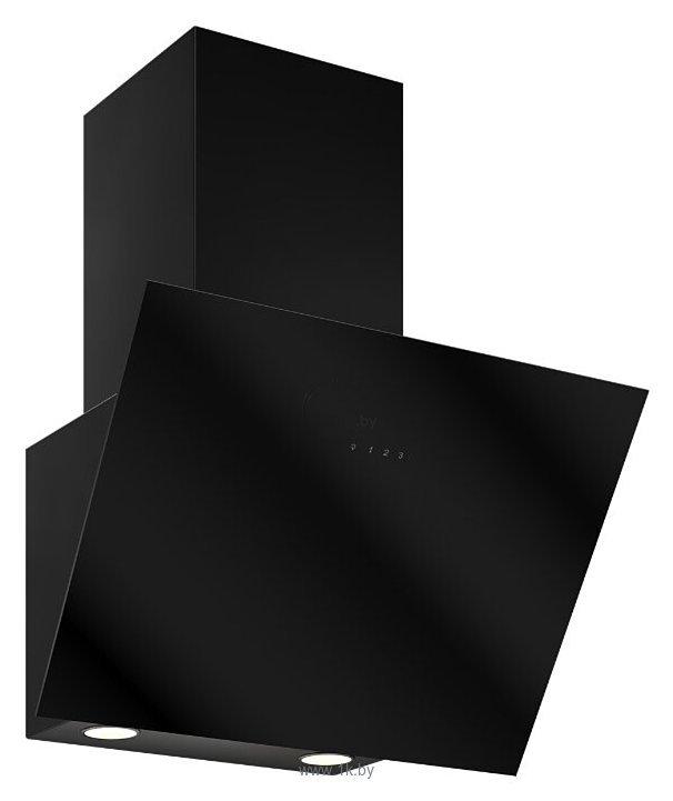 Фотографии ELIKOR Модерн Антрацит 60 чёрный / чёрное стекло (650)