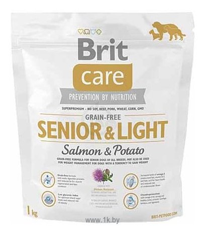 Фотографии Brit (1 кг) Care Senior & Light Salmon & Potato