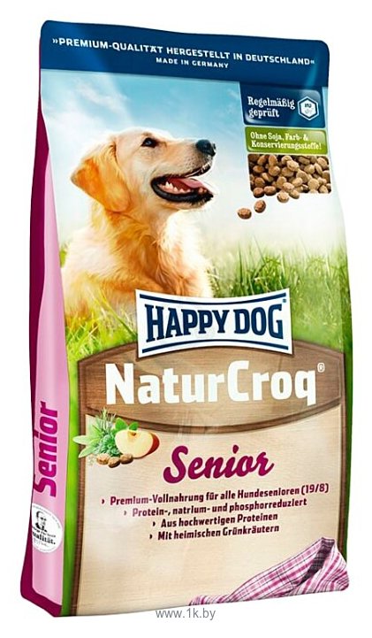 Фотографии Happy Dog (4 кг) NaturCroq Senior для пожилых собак всех пород