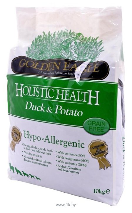 Фотографии Golden Eagle Hypo-allergenic Duck & Potato 26/12 (10 кг)