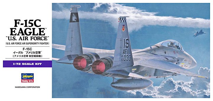 Фотографии Hasegawa Всепогодный истребитель F-15C Eagle "U.S. Air Force"
