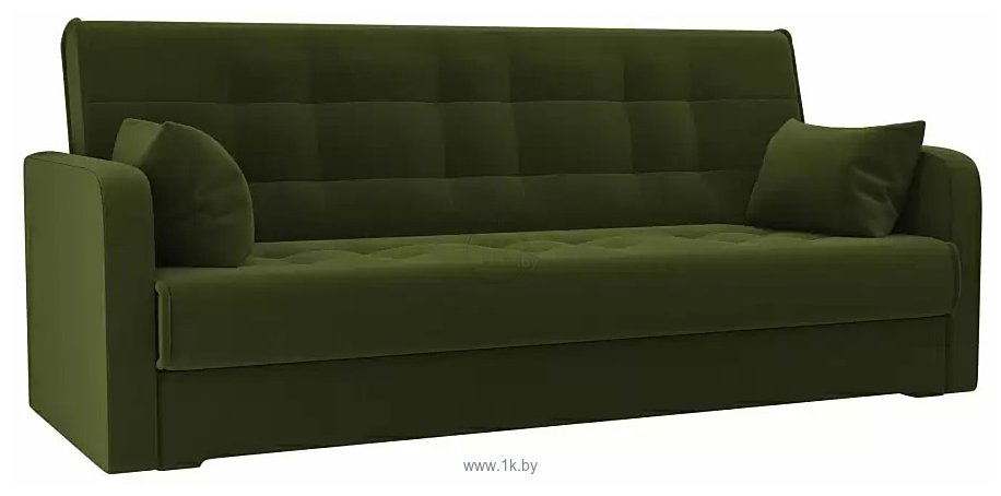 Фотографии Лига диванов Надежда 103079 (микровельвет, зеленый)