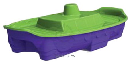 Фотографии Doloni-Toys Корабль 03355/2 (фиолетовый/салатовый)