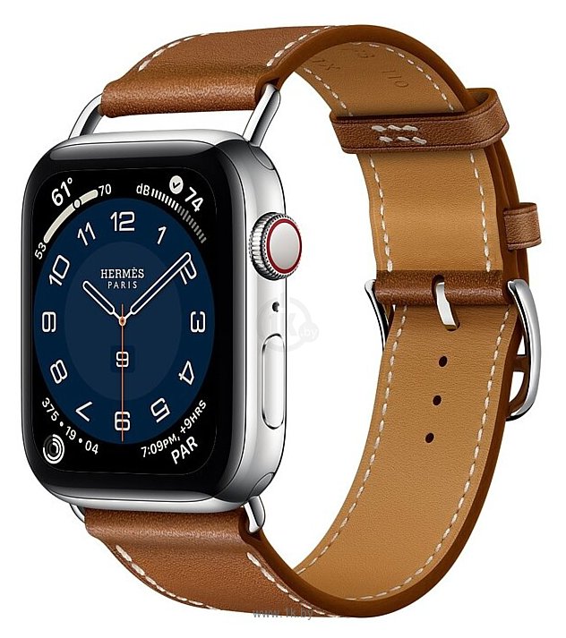 Фотографии Apple Watch Herms Series 6 GPS + Cellular 44mm Stainless Steel Case with Attelage Single Tour