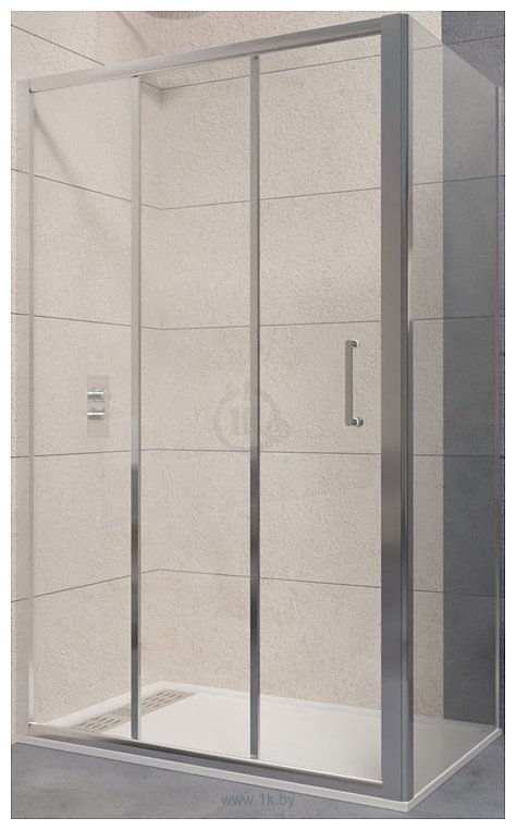 Фотографии RGW PA-73 060873120-011 120x100 (хром/прозрачное стекло)