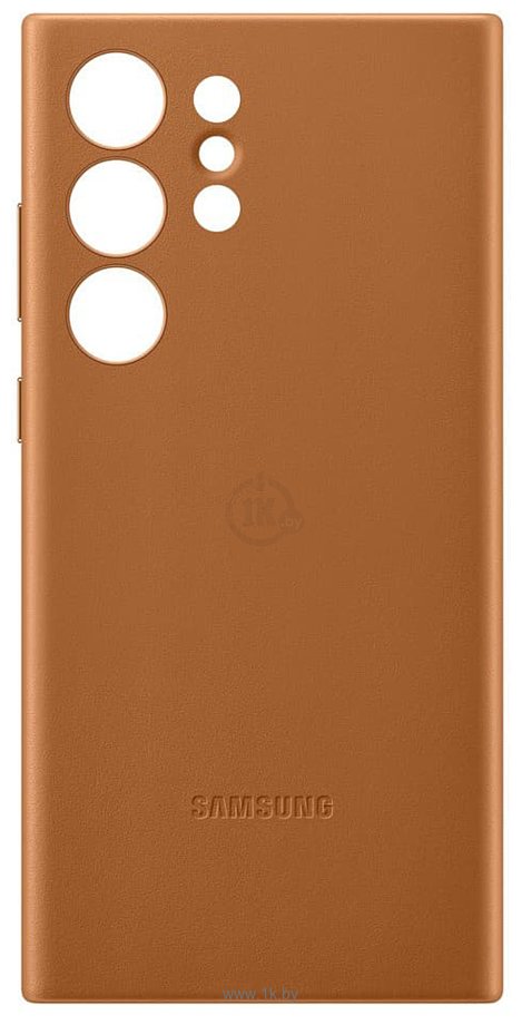 Фотографии Samsung Leather Case S23 Ultra (песочно-бежевый)