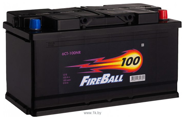 Фотографии FireBall 6СТ-100 NR Euro R+ (100Ah)