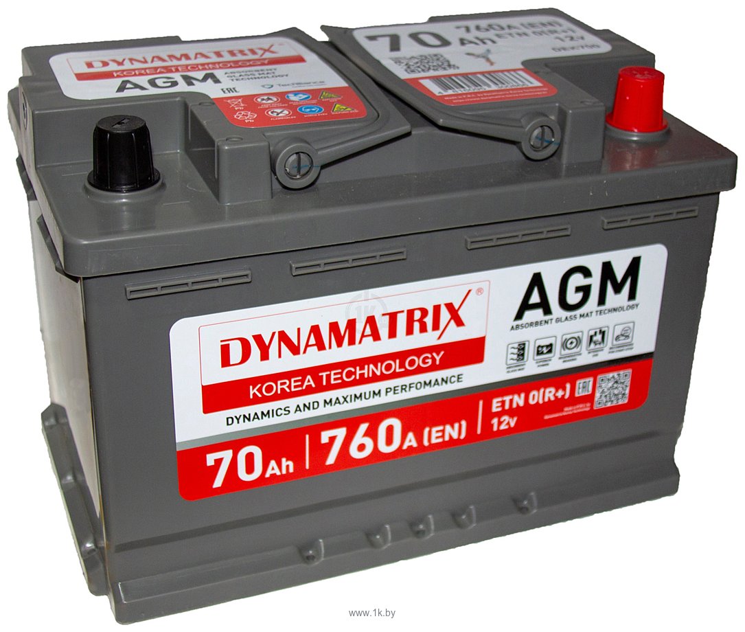 Фотографии Dynamatrix AGM DEK700 760 (70Ah)