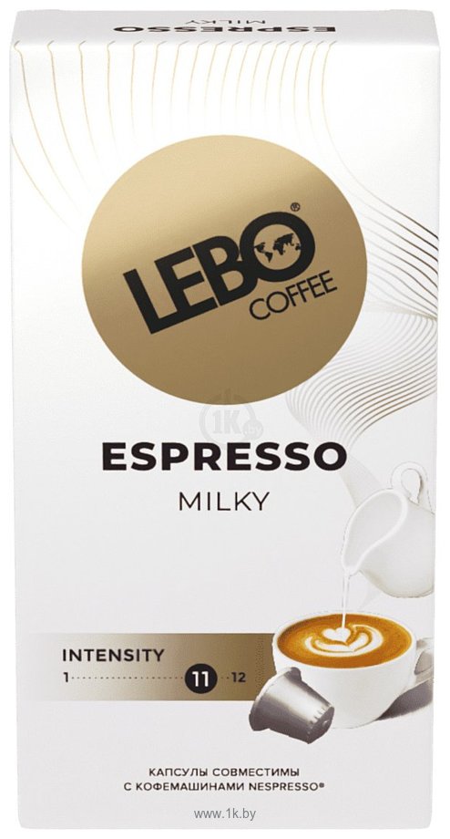 Фотографии LEBO Coffee Espresso Milky 10x5.5 г