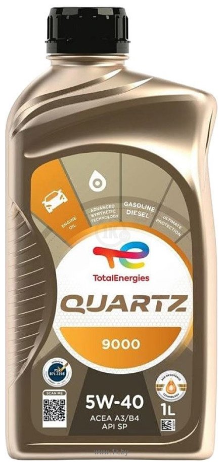 Фотографии Total Quartz 9000 5W-40 SP 1л