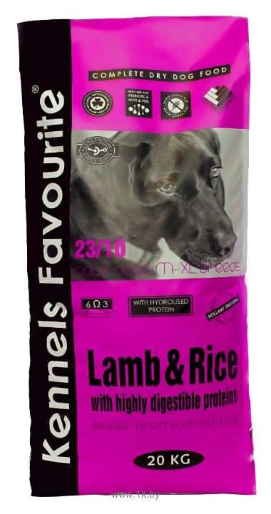 Фотографии Kennels Favourite Lamb&Rice (12.5 кг)