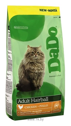 Фотографии DaDo (2 кг) Для кошек для вывода шерсти из желудка с курицей