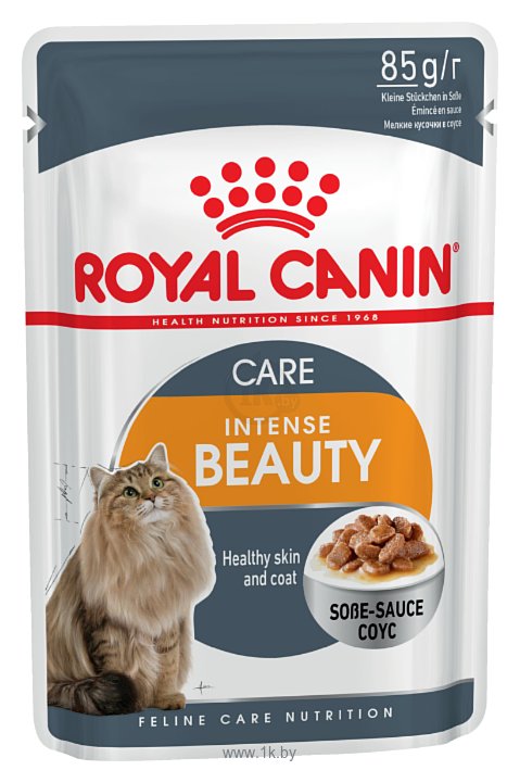 Фотографии Royal Canin (0.085 кг) 1 шт. Intense Beauty (в соусе)